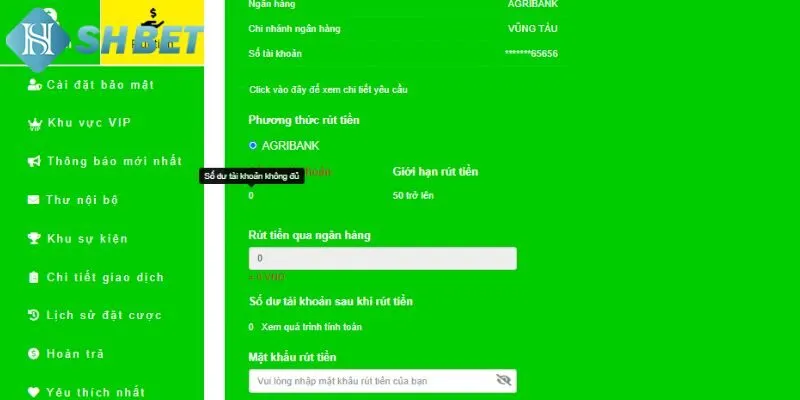 Rút Tiền Shbet – Hướng Dẫn Rút Siêu Tốc 30s 2 Hướng dẫn quy trình rút tiền SHBET đơn giản