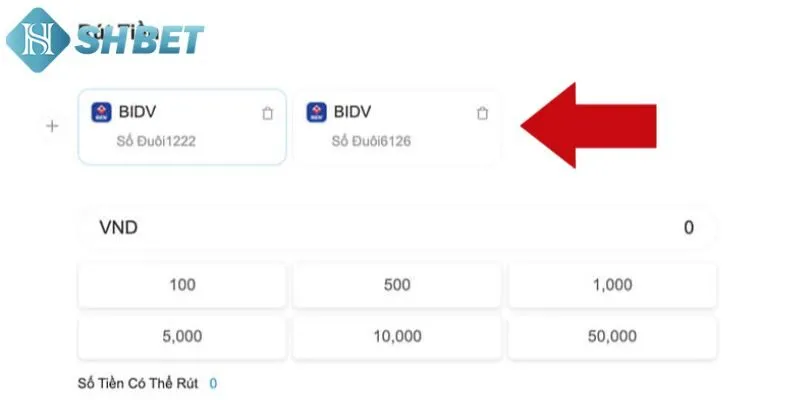 Rút Tiền Shbet – Hướng Dẫn Rút Siêu Tốc 30s 3 Người chơi cần điền các thông tin theo mẫu